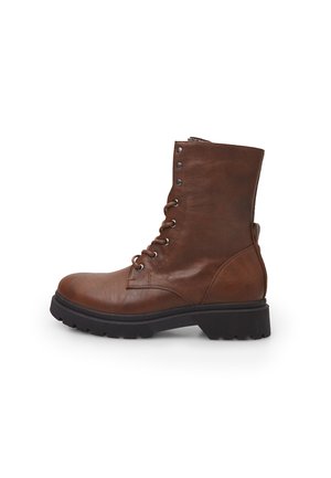 Lace-up ankle boots - braun