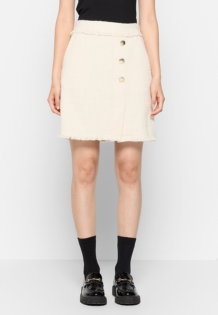 RIANI Minirok crème