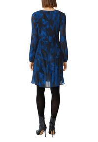 comma MIT PLISSEE - Freizeitkleid - schwarz