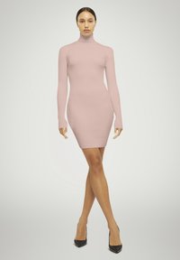 Wolford MERINO RIB - Strickkleid - rosepowder