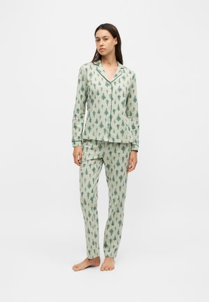 LASCANA, LAS X-MAS PJ SET - Пижама - green