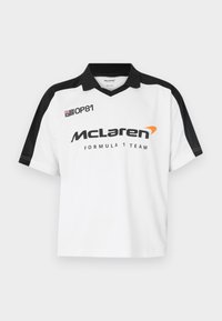Boxy McLaren Racing Piastri Graphic Soccer Jersey - T-shirt med print - brilliant white/black beauty