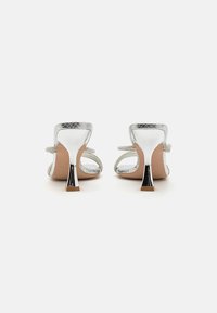 Simmi London ZITA - High heeled sandals - silver-coloured