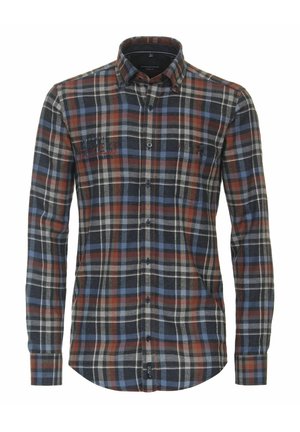 CASAMODA KARIERT CASUAL FIT - Hemd - blau