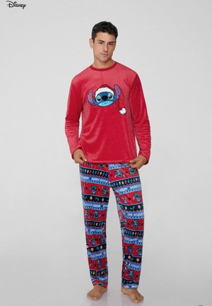 STITCH DISNEY SET - Pigiama - blue & red