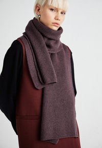MSCH Copenhagen - MSCHGALINE RACHELLE SCARF KEY - Sall - raisin melange Väikepilt 1