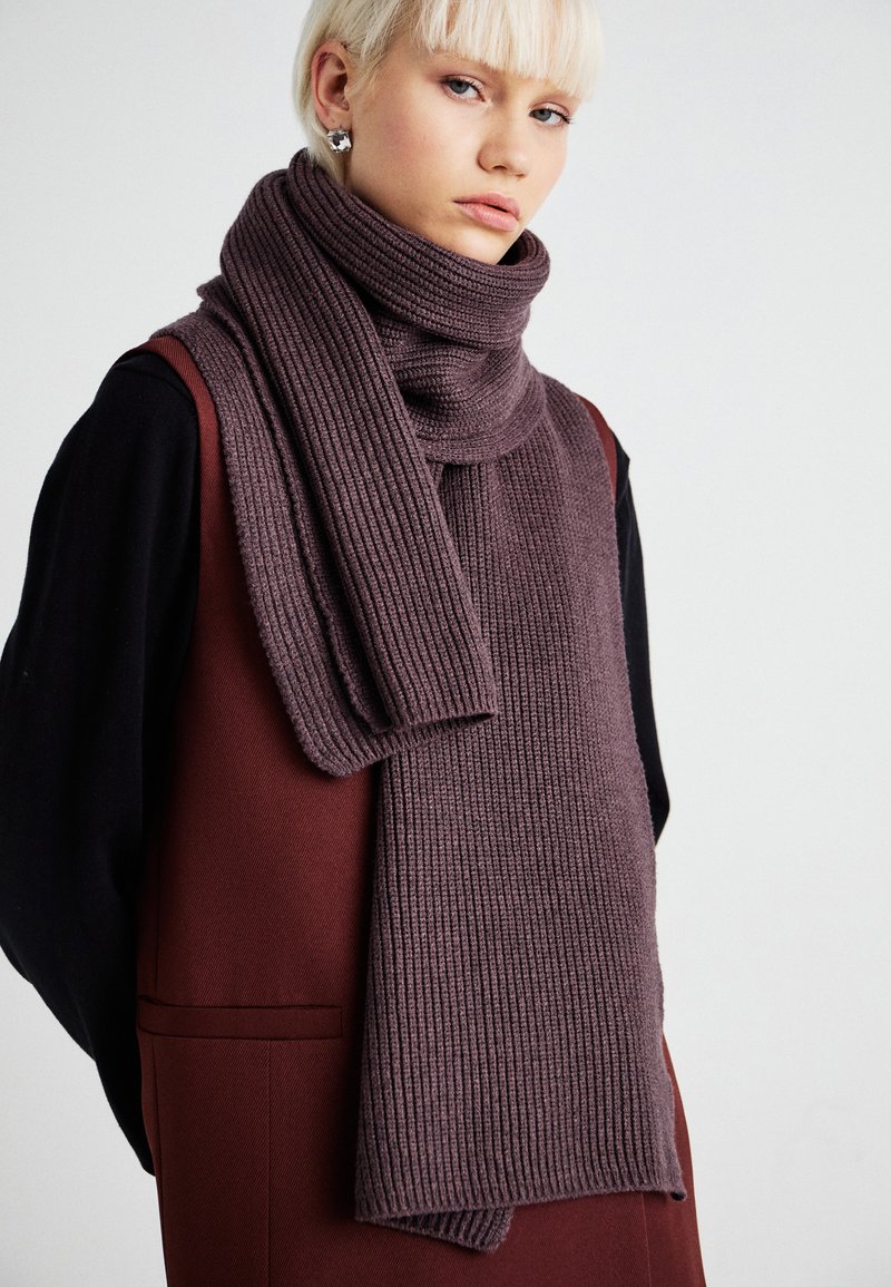 MSCH Copenhagen - MSCHGALINE RACHELLE SCARF KEY - Sall - raisin melange, Suurenda
