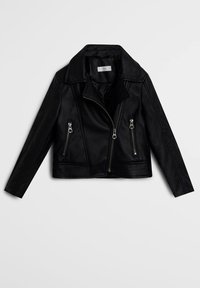 Mango Kids SANDY - Jacka i konstläder - black