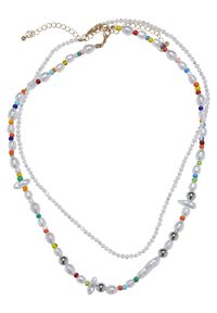 Urban Classics - VARIOUS PEARL LAYERING 2-PACK - Ketting - multicolor Miniatuurafbeelding 1