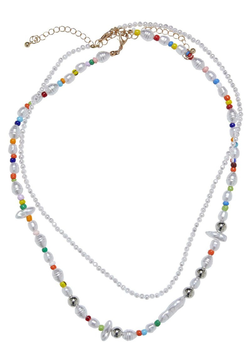 Urban Classics - VARIOUS PEARL LAYERING 2-PACK - Ketting - multicolor, Vergroten