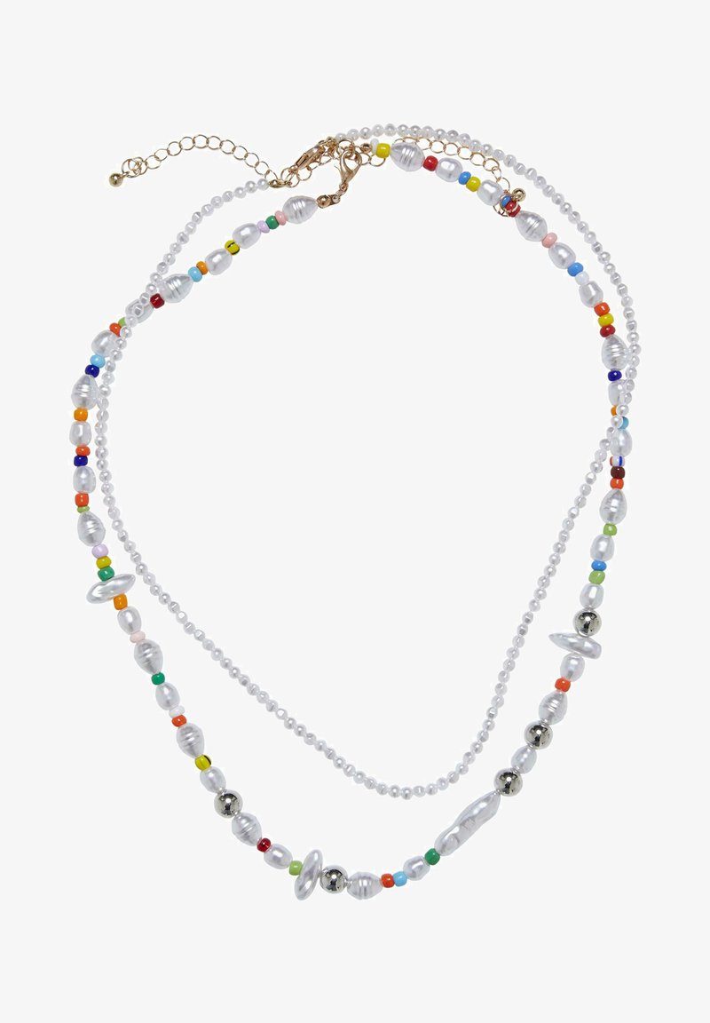 Urban Classics VARIOUS PEARL LAYERING 2-PACK - Ogrlica - multicolor