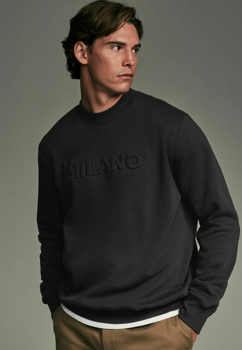 Next REGULAR FIT - Sweatshirt - black