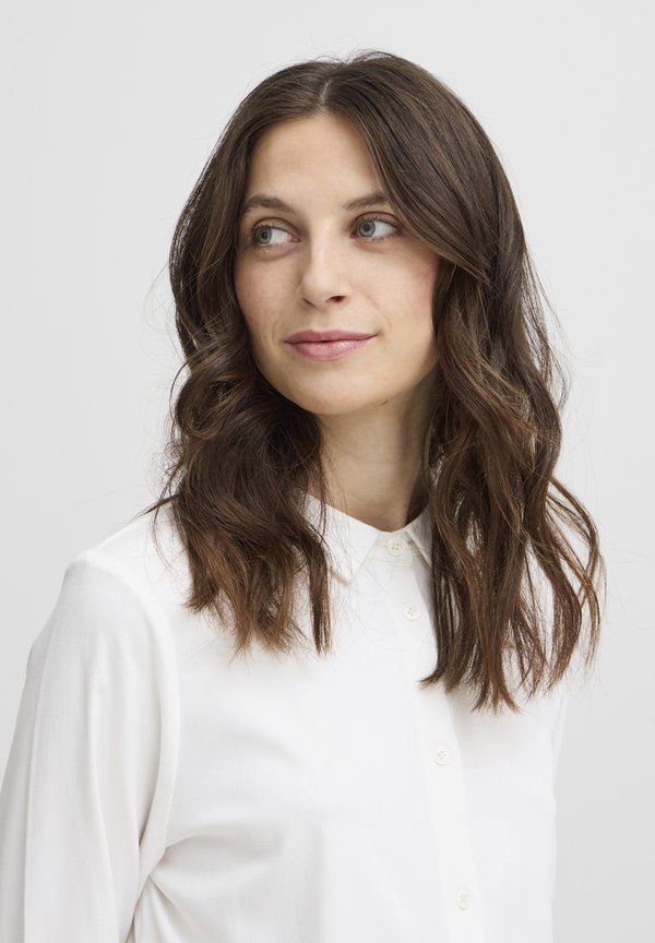 FRJUSTINA SH 1 - Button-down blouse - blanc de blanc4