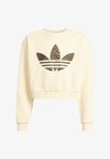 LOOSE BOXY CREW-JUNIOR - Sweatshirt - cream white