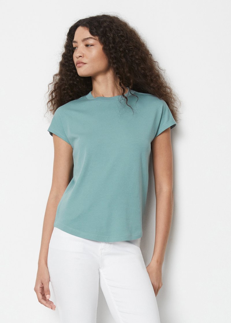 Marc O'Polo - REGULAR - Basic T-shirt - soft teal, Enlarge