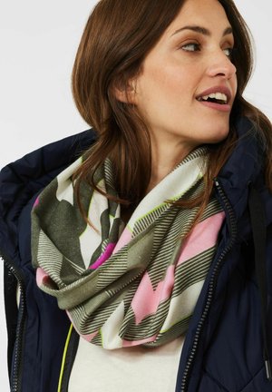 COSY PRINT - Snood - grün