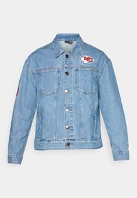 NFL KANSAS CITY CHIEFS JACKET - Article de supporter d'équipe de club - blue denim