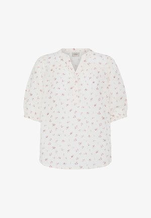 Fransa, FRBOBBI BL - Bluse - cream/w red/pink floral