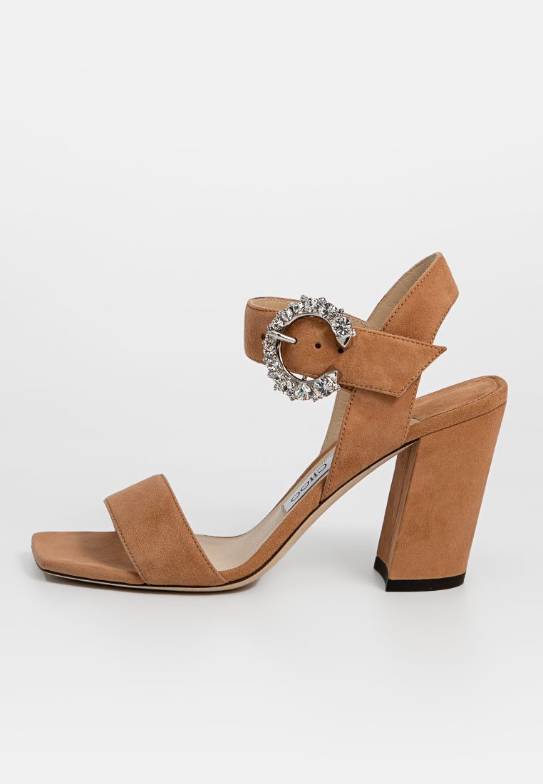 Jimmy Choo Sandalen met hoge hak bruin Jimmy Choo Sandalen met hoge hak bruin