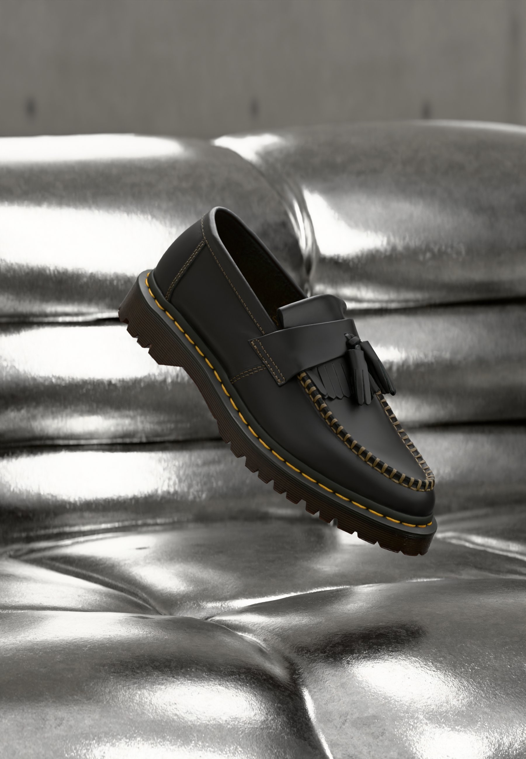 Dr. Martens ADRIAN - Pantofi slip-on - black/negru - Zalando.ro