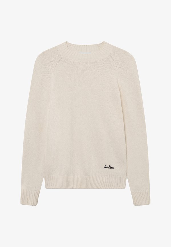 BRAD ROUNDNECK - Jumper - ivory4