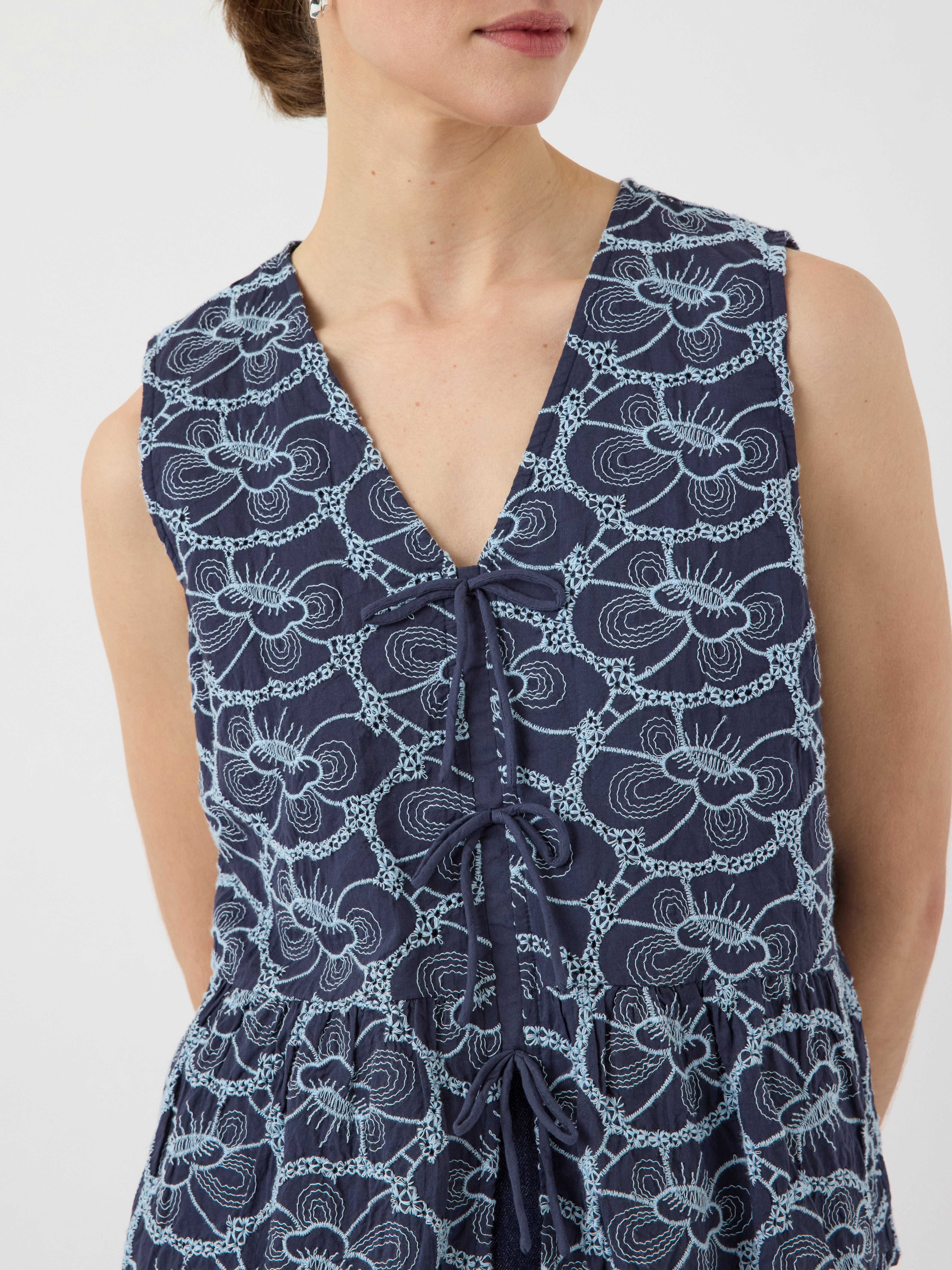 売れ筋商品|||ヤス Tシャツ レディース トップス YASIREKA TIE TOP - Top - blueberry/clear sky YAS YASIREKA TIE TOP - Top - blueberry/clear sky/beere - Zalando