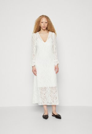 YAS YASAVERA 7/8 LONG DRESS - Cocktailklänning - star white