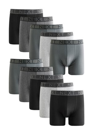 10 PACK - Úzke boxerky - grey