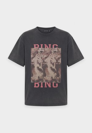 ANINE BING, CADE TEE TIGER BING  - Тениска с щампа - black