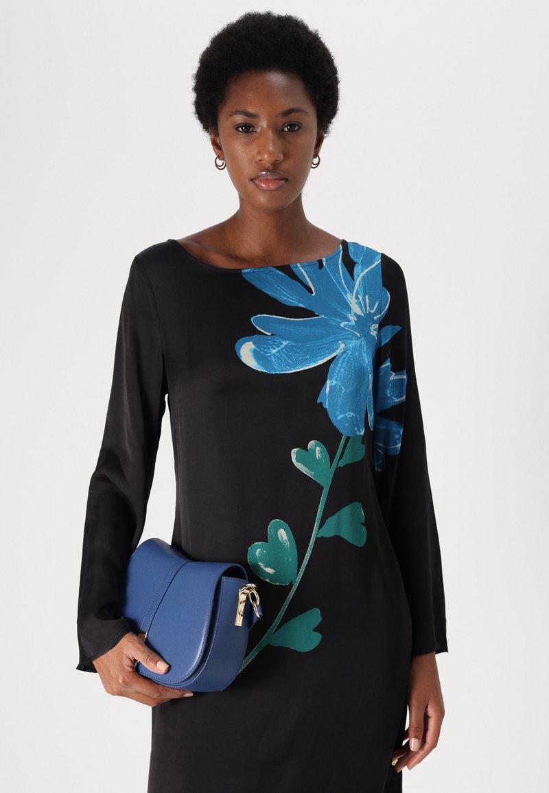 Fabienne Chapot SHIKA DRESS - Cocktail dress / Party dress - black/venus  blue/black - Zalando.ie