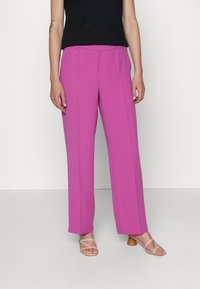 Mos Mosh LEIA PANT - Auduma bikses - vivid viola