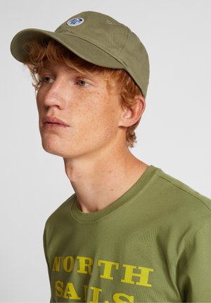 North Sails BASEBAL WITH MESH AND LOGO - Gorra - olive green