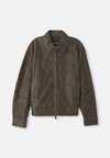 Leren jas - black