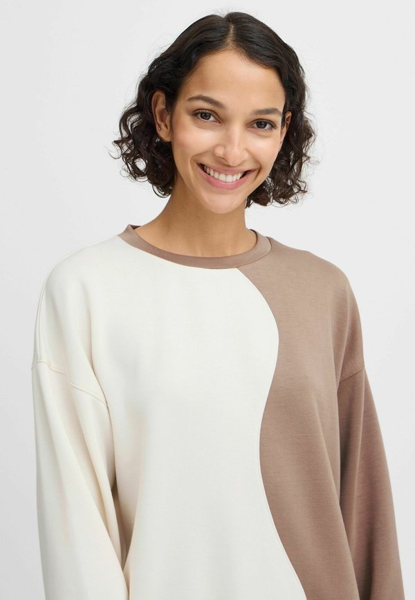 BYTULLAS - Sweatshirt - walnut mix4