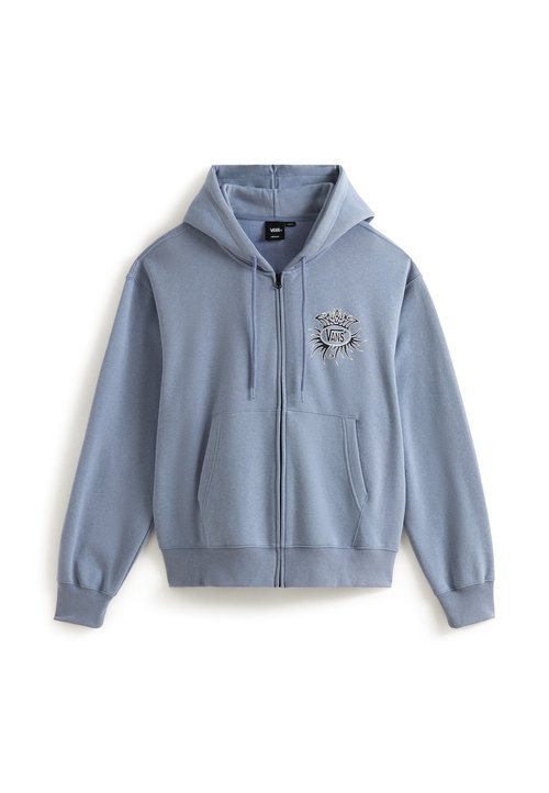 Vans FULL ZIP - Zip-up sweatshirt - medium blue — foto 5