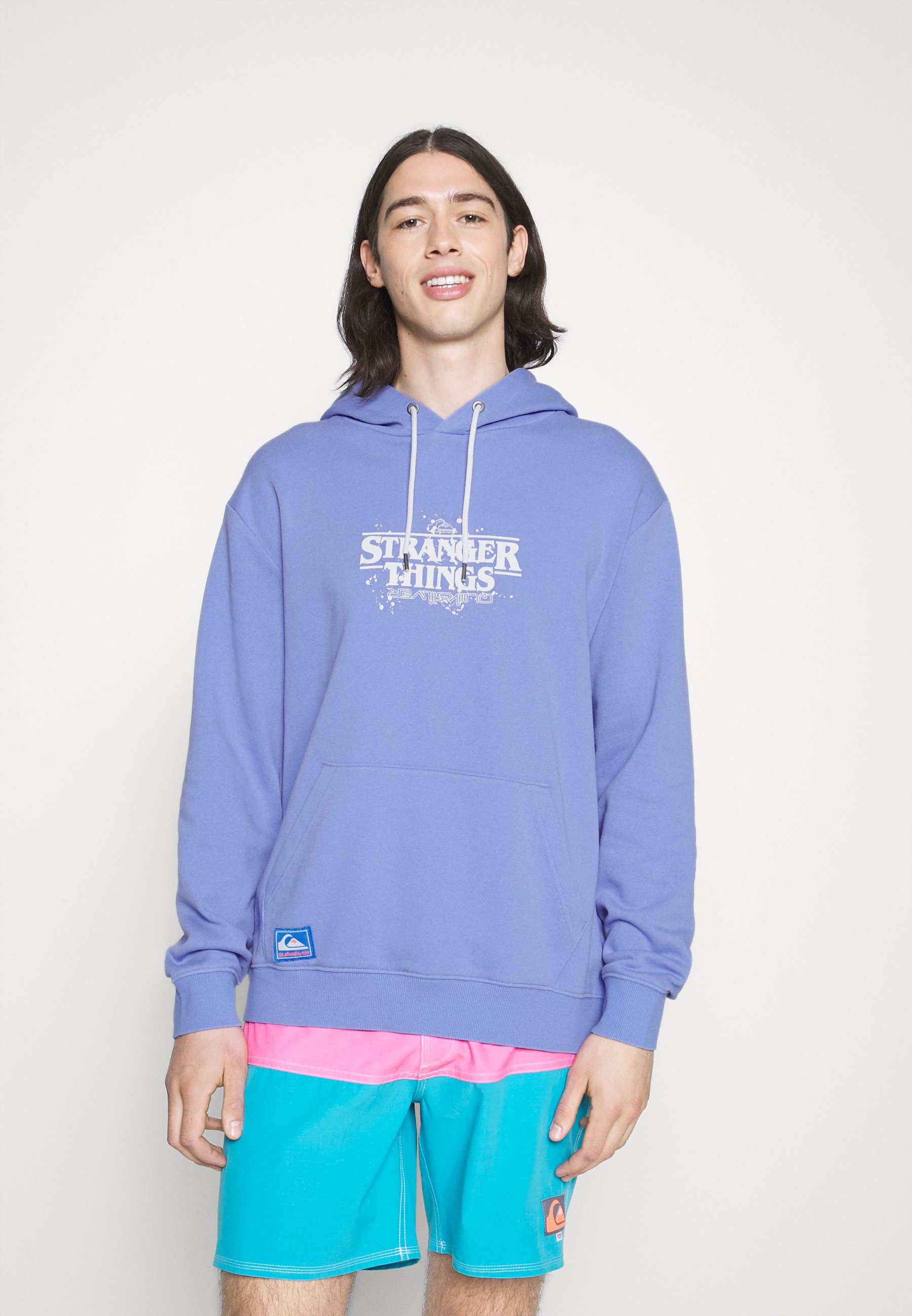 Quiksilver STRANGER THINGS OFFICIAL LOGO - Hoodie - jacaranda/lilac -  Zalando.de