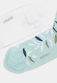 Esprit Socken - light aqua green white