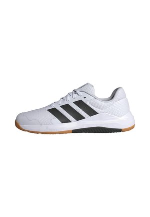 adidas Performance DROPSET  BASE TRAINER M - Training shoe - cloud white   core black   lucid red