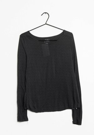 OPUS Camiseta de manga larga - black