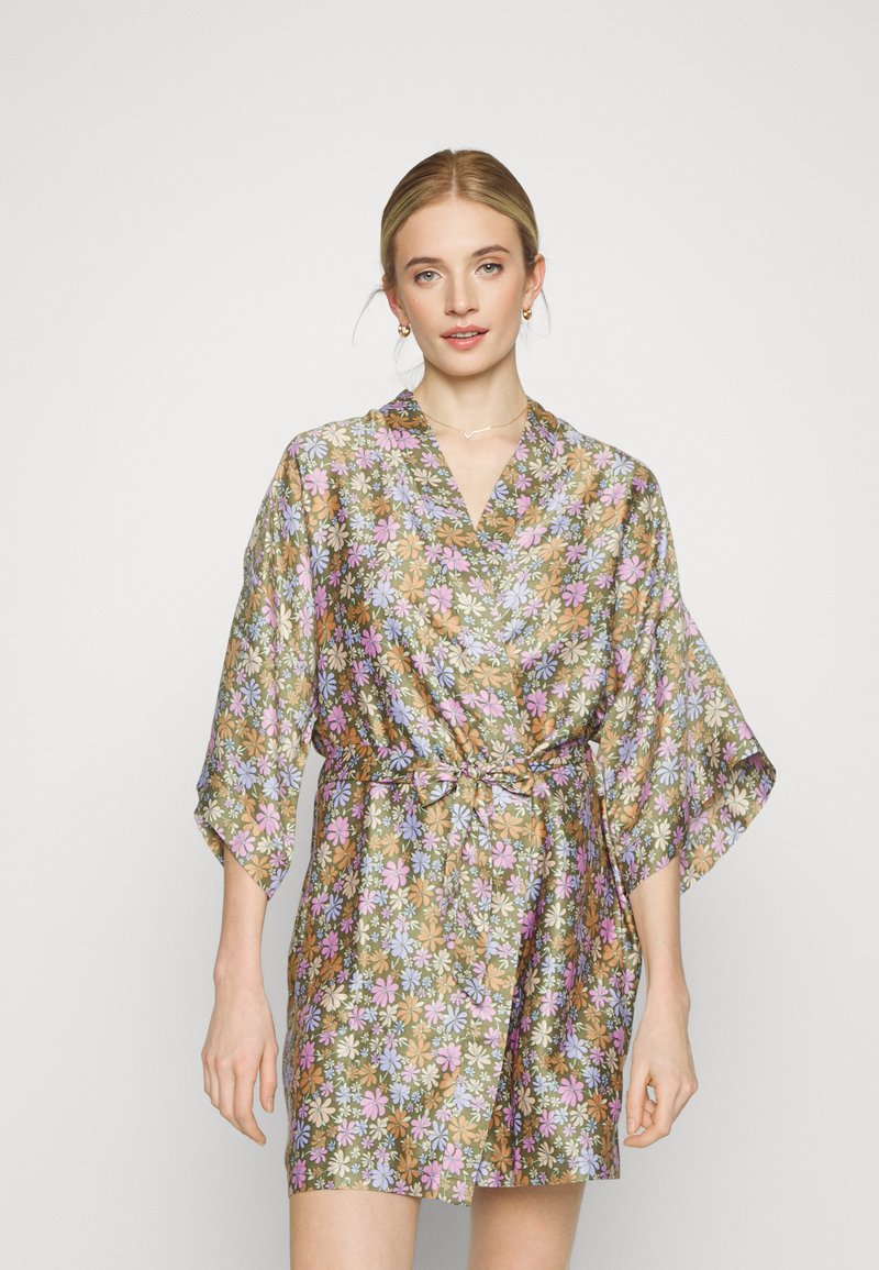 Damen Nachthemden | Cotton On Body ROBE Bademantel olive oil/mehrfarbig - HM65043 Damen Nachthemden | Cotton On Body ROBE Bademantel olive oil/mehrfarbig - HM65043