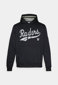 NFL LAS VEGAS RAIDERS CLUB HOODIE - Klub merchandise - black/medium silver
