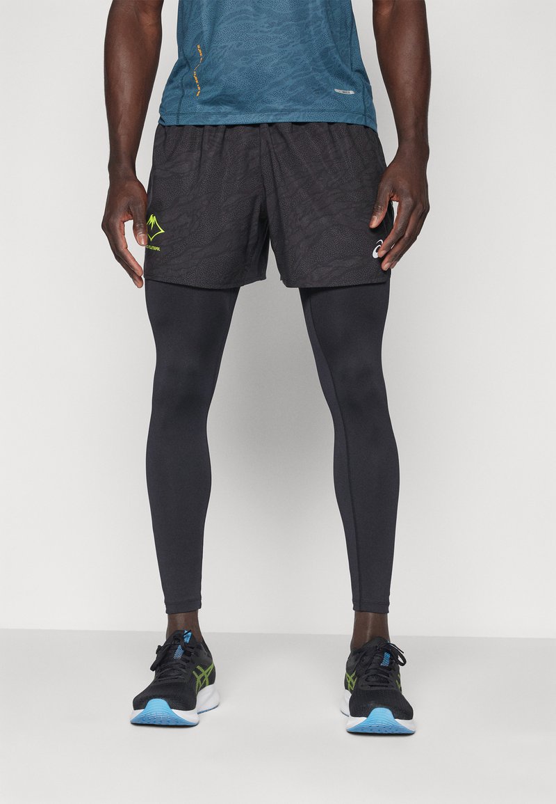 ASICS FUJITRAIL ALL OVER PRINT SHORT MEN - Sports shorts - performance black