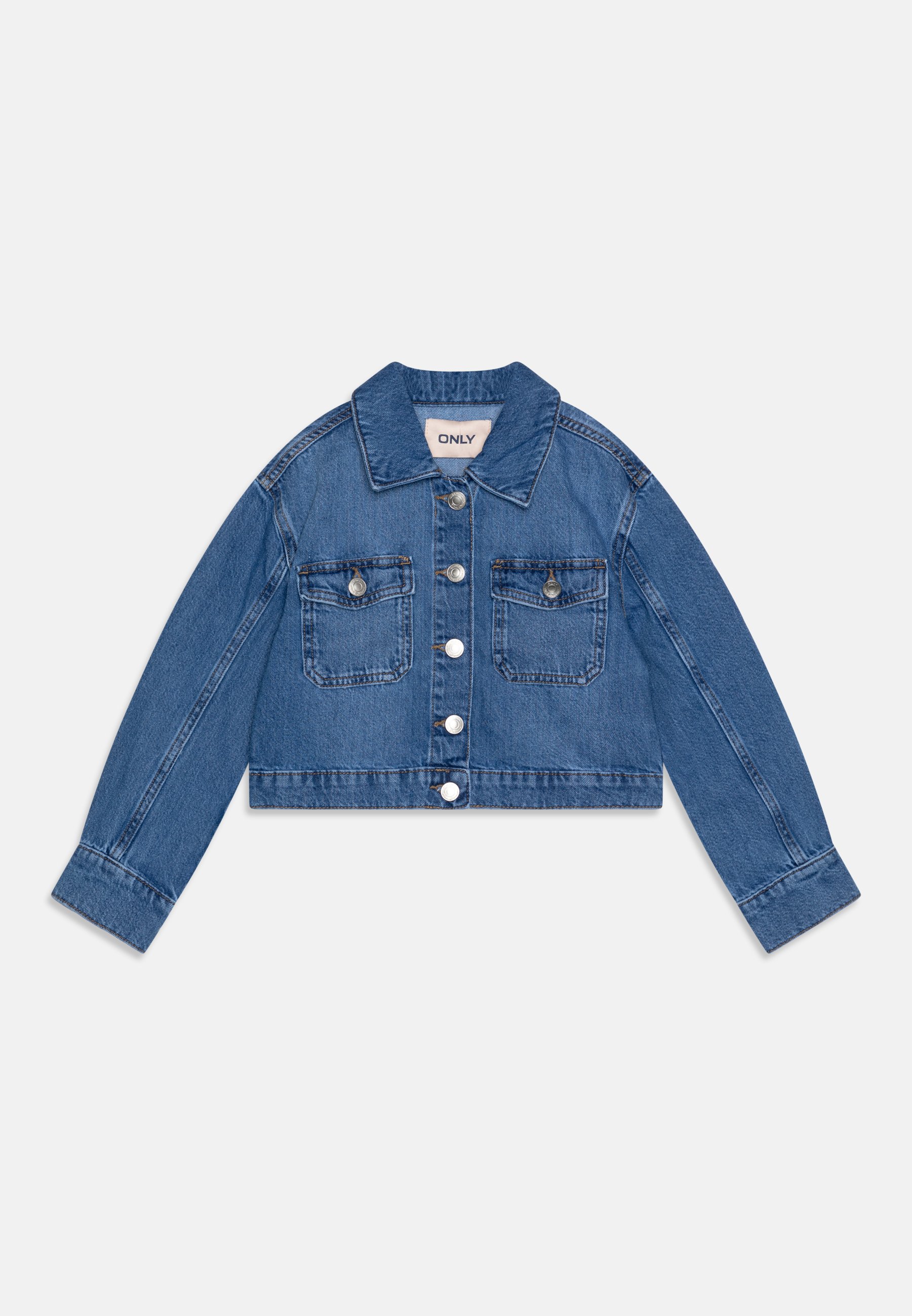 Kurze Jeansjacke Jeansjacke Destroyed Denim Only Cropped