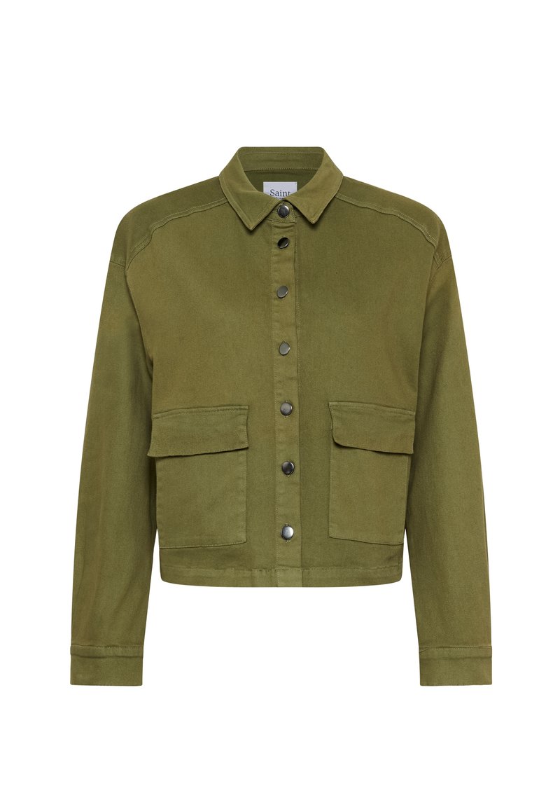 Saint Tropez Spijkerjas groen