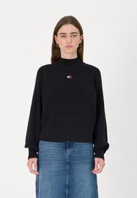 Tommy Jeans BADGE  - Striktrøje - black