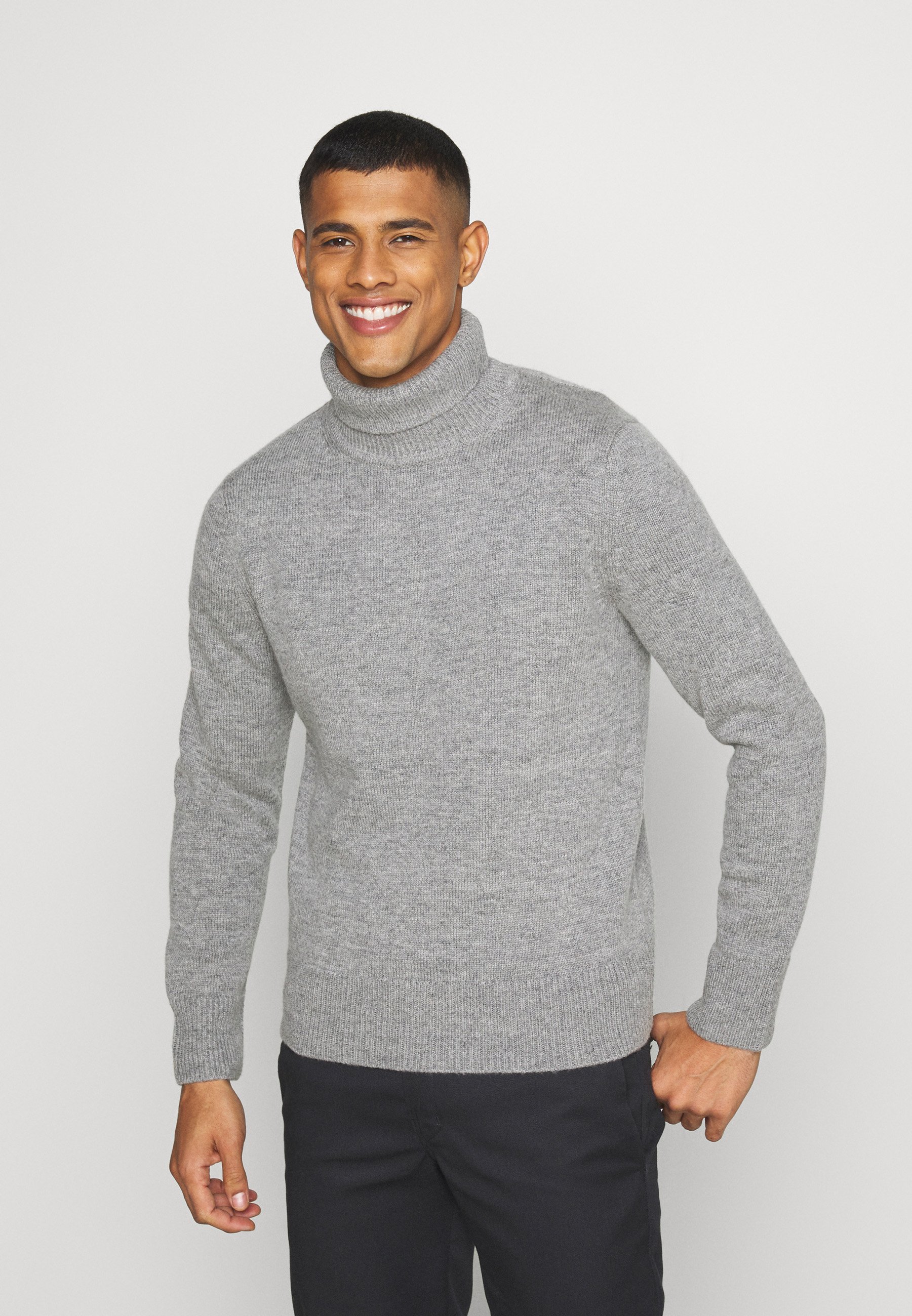 Arket Turtleneck Jumper Jumper Grey Medium, Men's, Size: Small, Grey