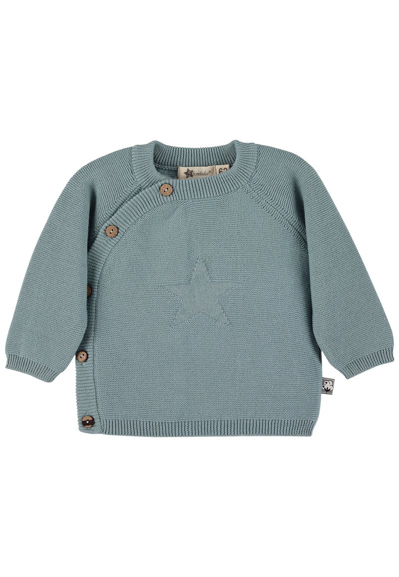 Sterntaler STRICK - Kardigan - mottled dark green