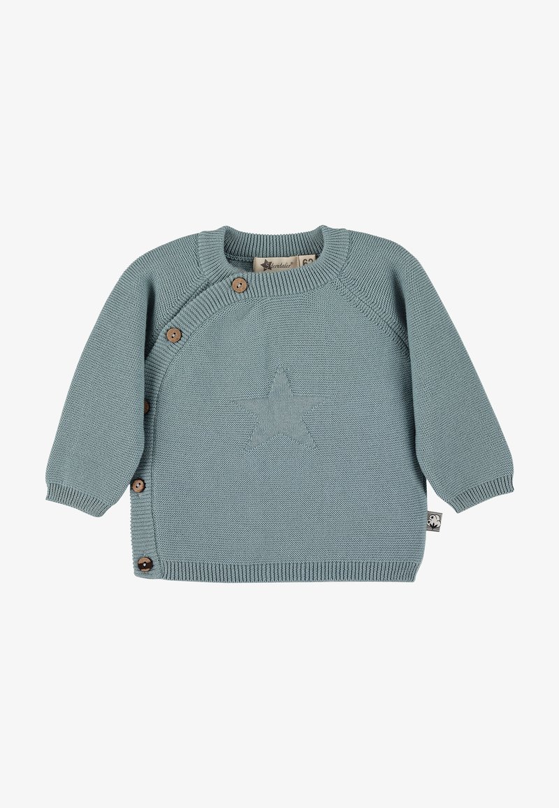 Sterntaler STRICK - Kardigan - mottled dark green