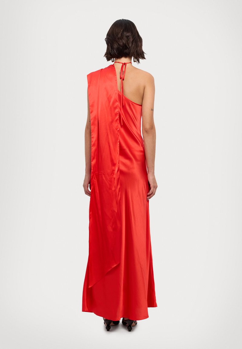 Materiel SHOULDER SCARF MAXI DRESS - Cocktail dress / Party dress - red -  Zalando.ie