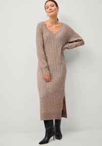 Ellos Collection Maxi-jurk - beige